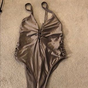 One Piece bathing suit: worn once